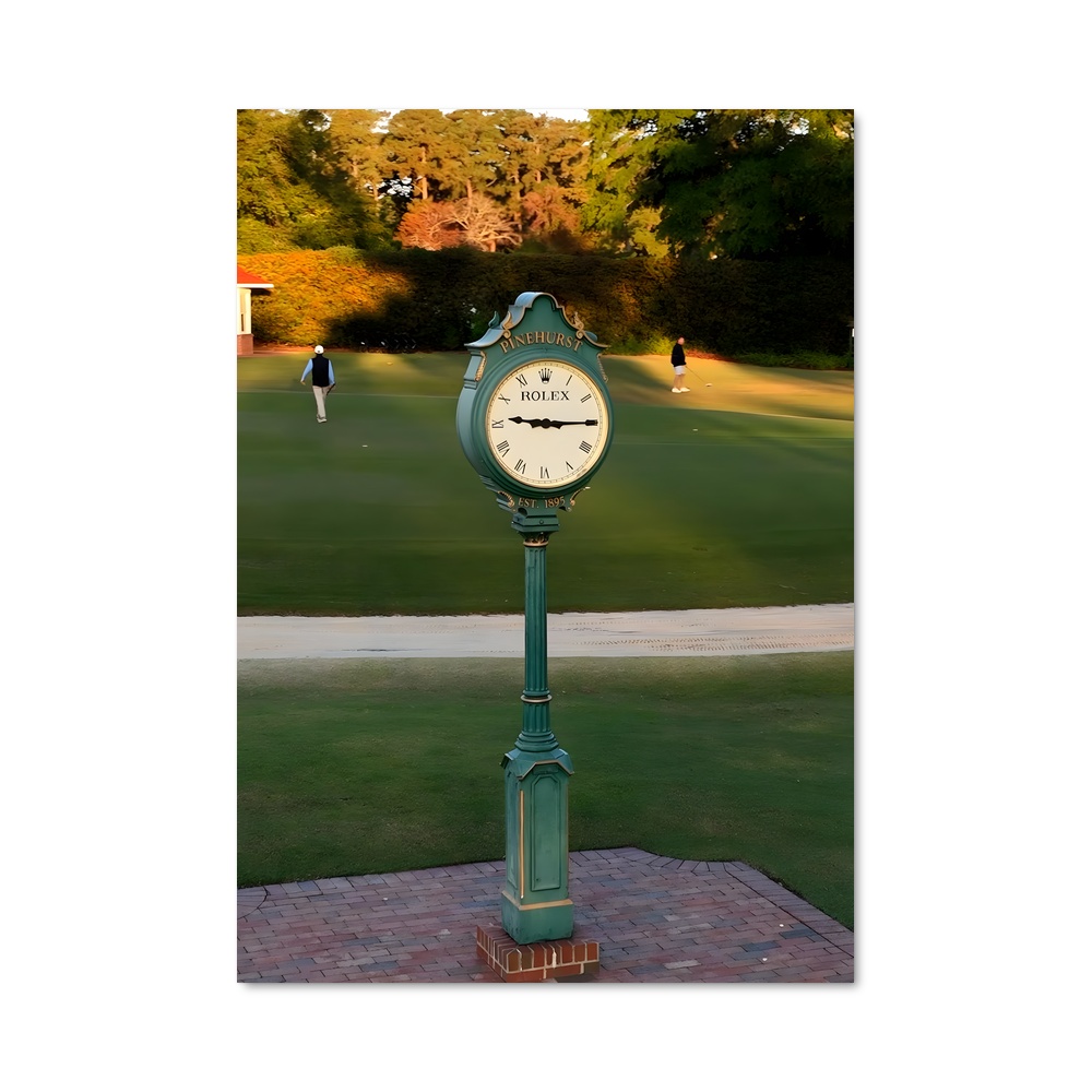 Poster Pinehurst figé – affiche Golf